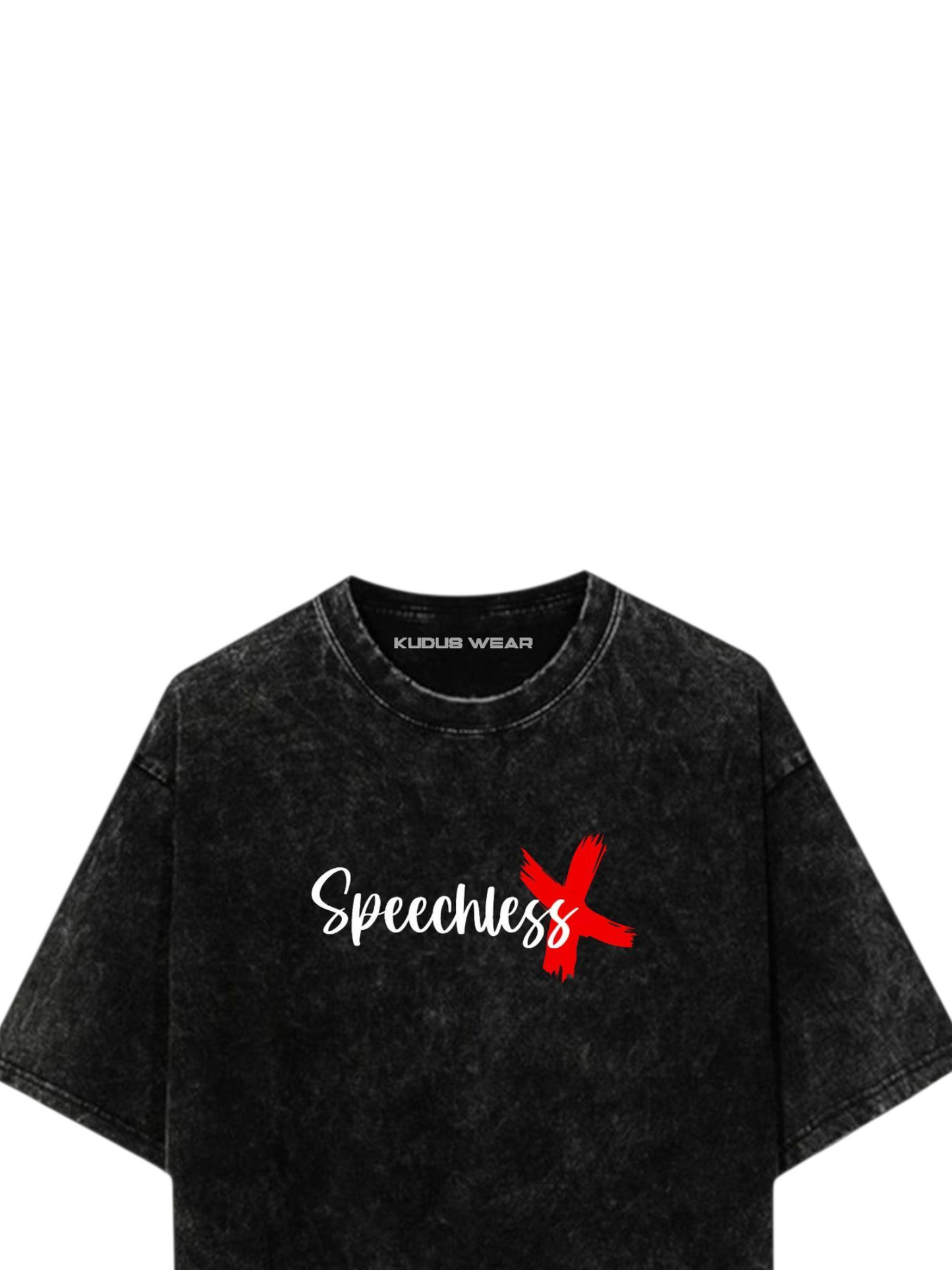 SPEECHLESS Acid Wash Ultrasoft Oversized T-shirt
