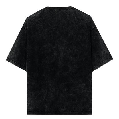 Solid Acid Wash Ultrasoft Oversized T-shirt