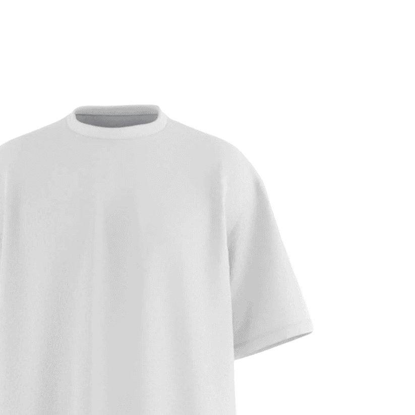 Everyday White Solid Ultrasoft Oversized T-shirt
