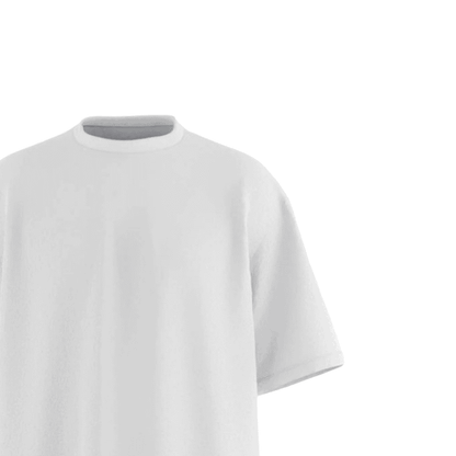 Everyday White Solid Ultrasoft Oversized T-shirt