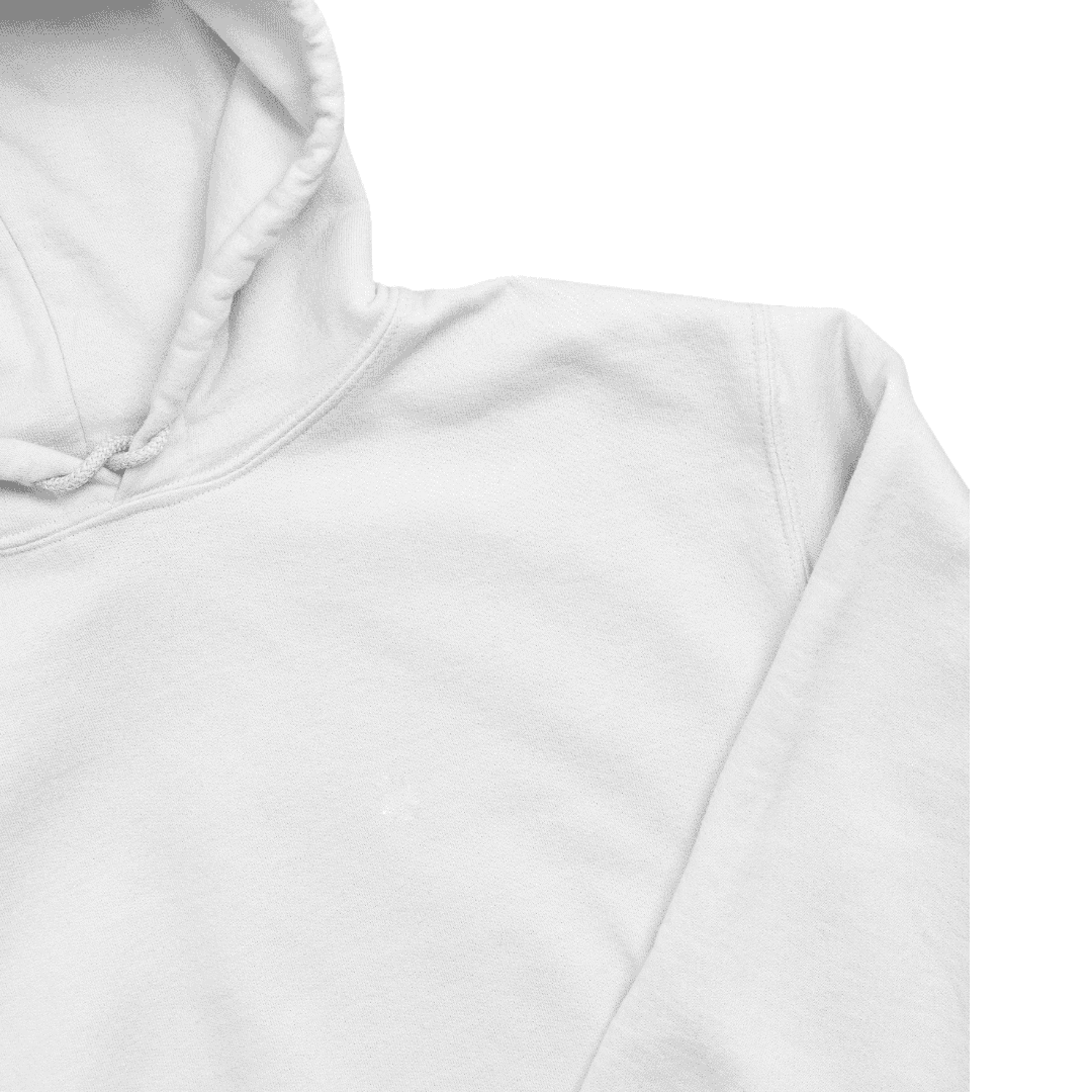 Solid White Hoodie