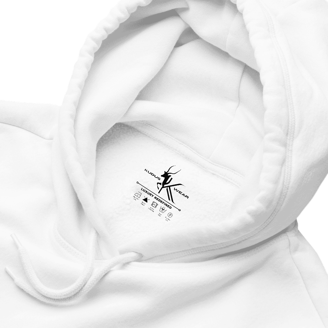 Solid White Hoodie