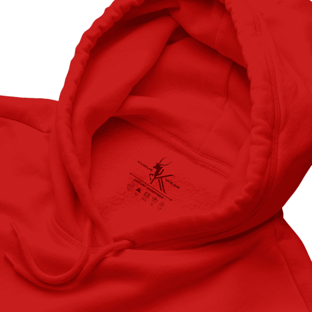 Solid Red Hoodie