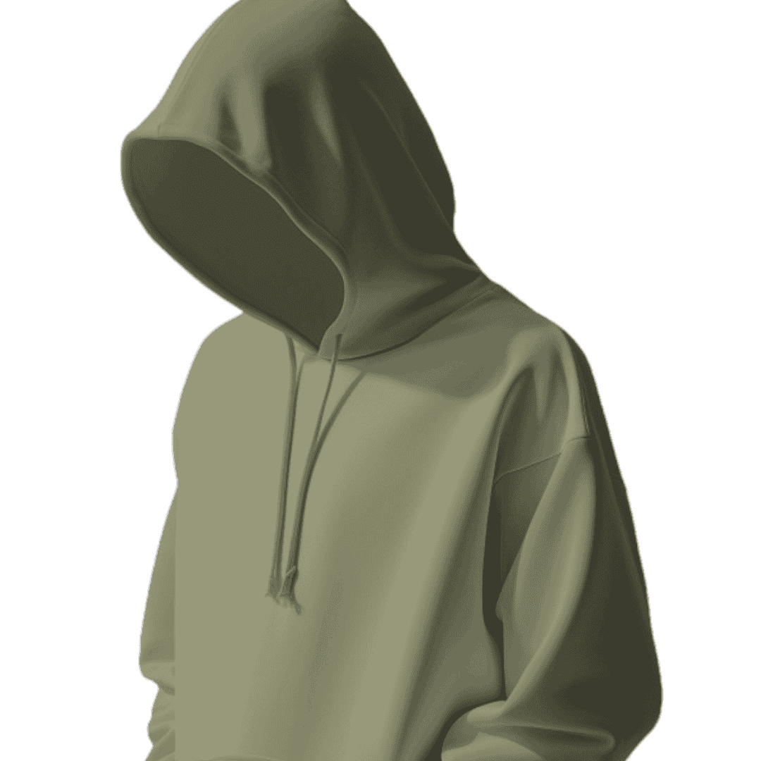 Solid Olive Hoodie