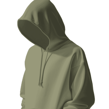 Solid Olive Hoodie