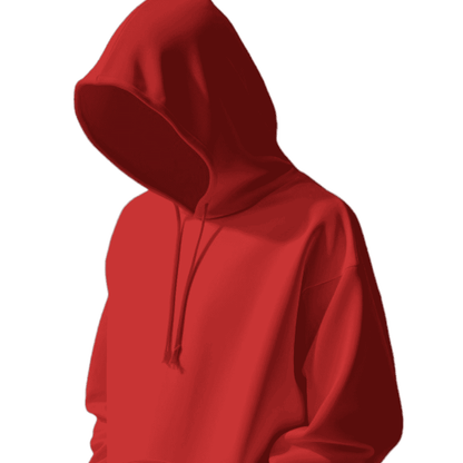 Solid Red Hoodie