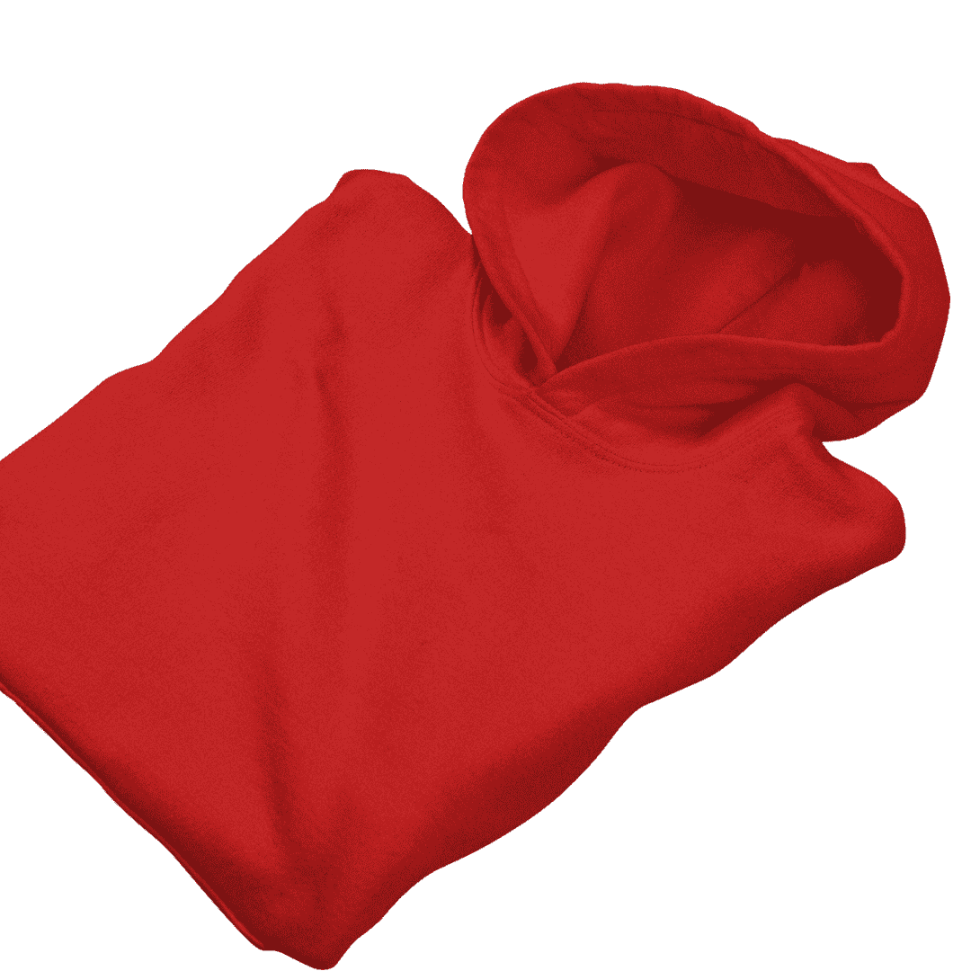 Solid Red Hoodie