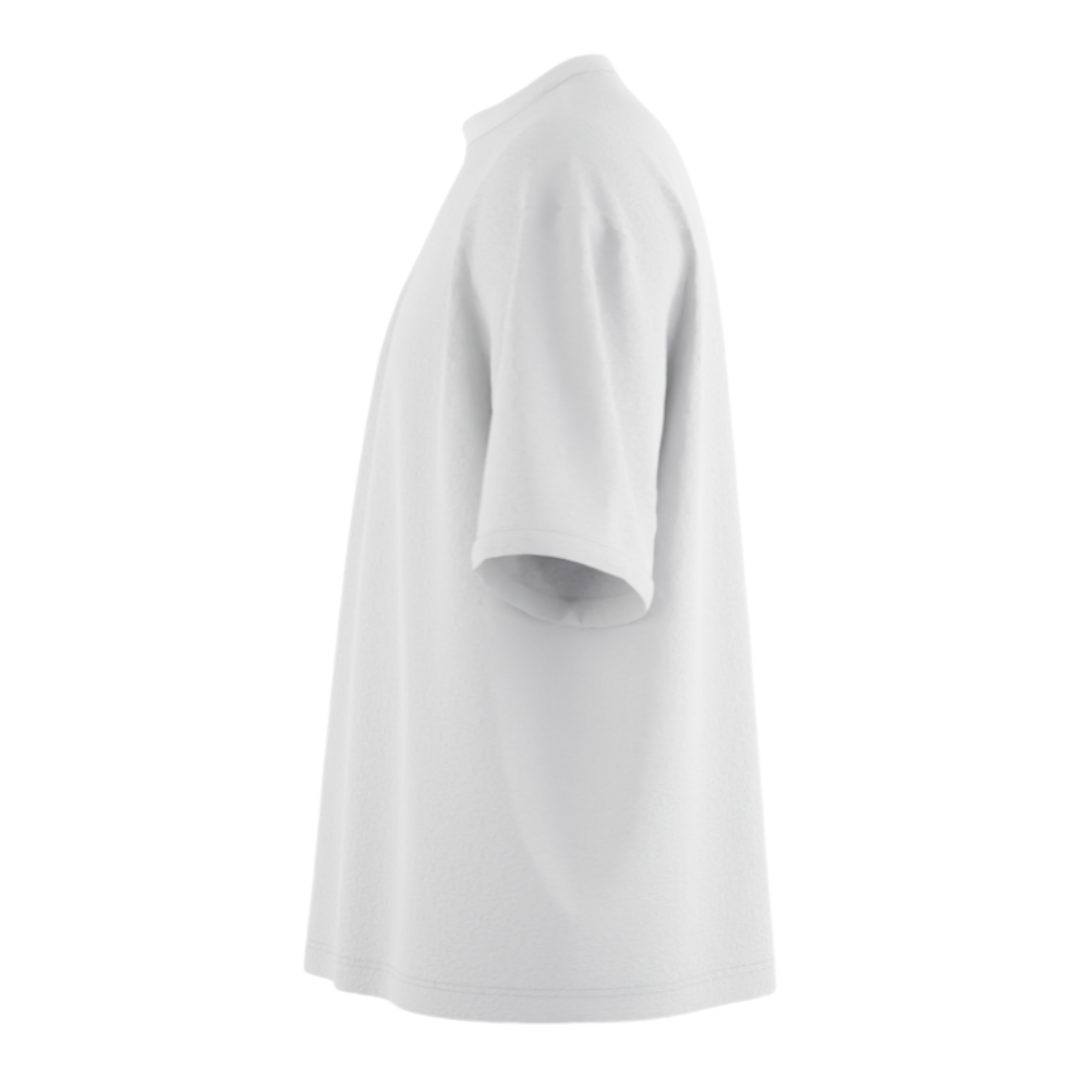 Pattern White Oversized T-shirt