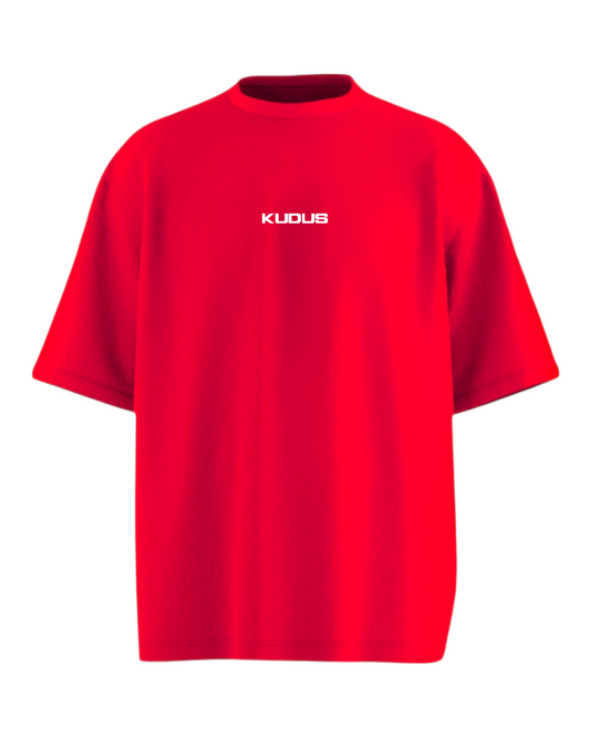 Everyday Red Oversized T-shirt
