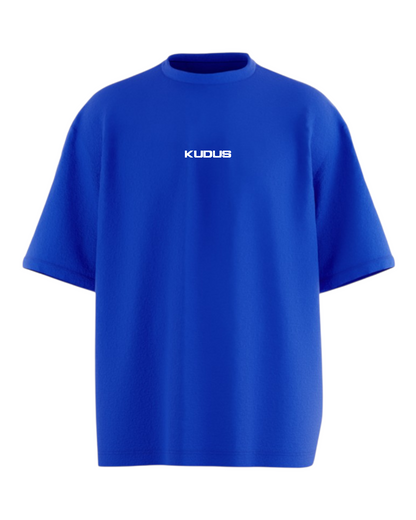Everyday Royal Blue Solid Oversized T-shirt