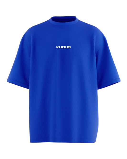 Everyday Royal Blue Solid Oversized T-shirt