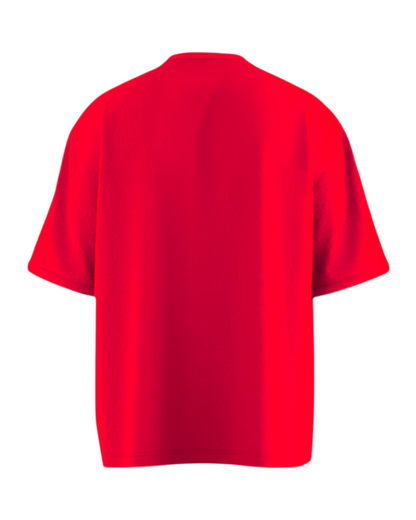 Everyday Red Oversized T-shirt