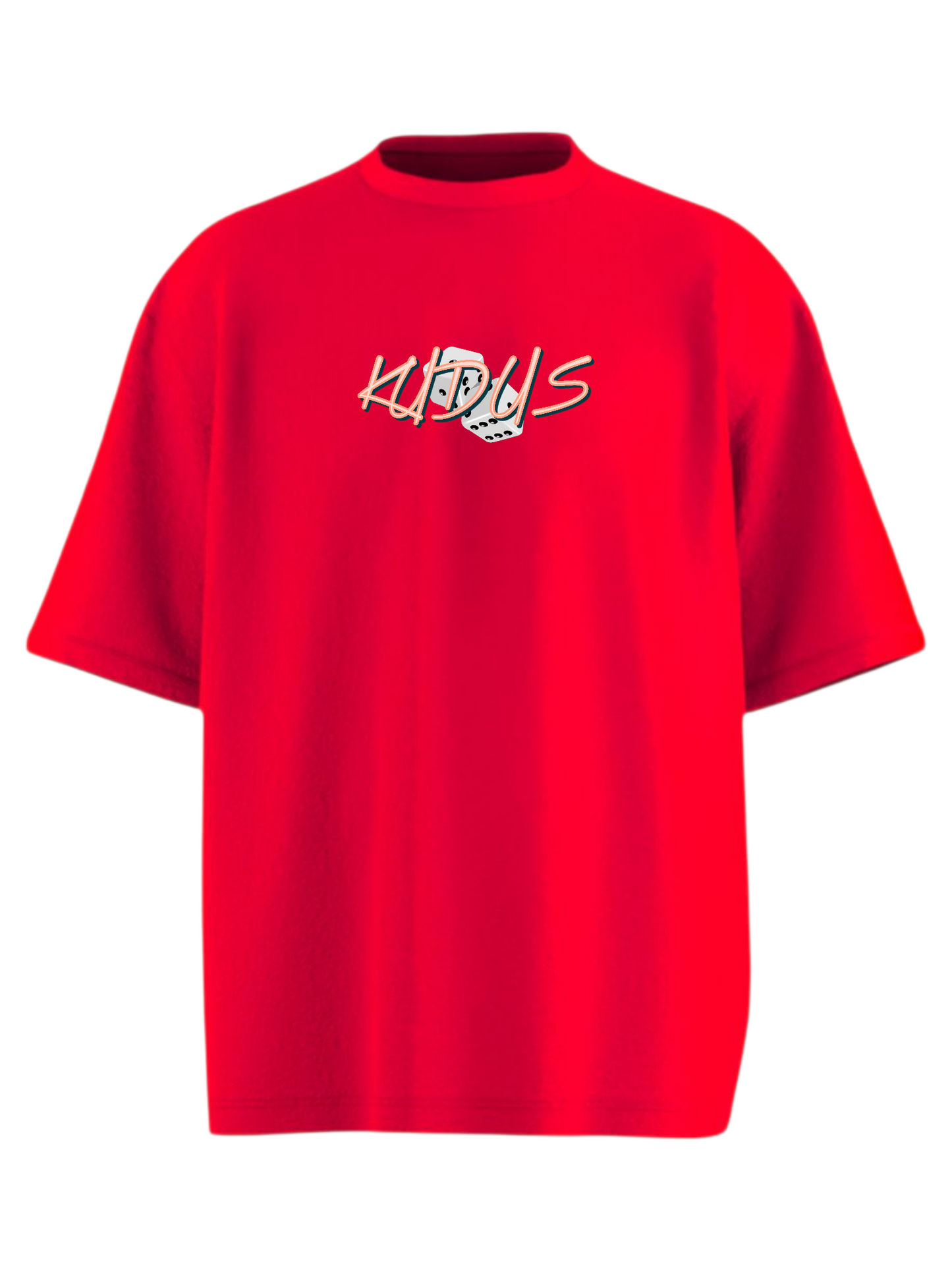 NO LOOKIN BACK Heavy Weight Oversized T-shirt