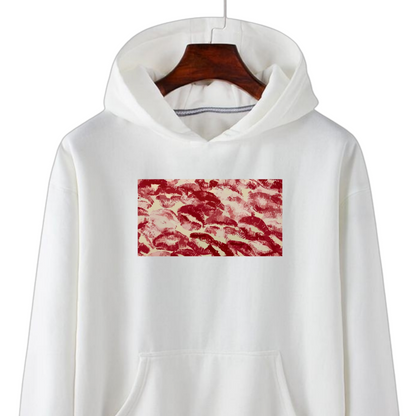 White Hoodie // Kisses – Kudus wear