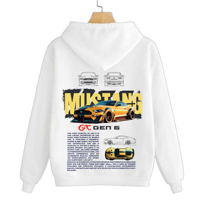 Yellow Mustang Gen 6 Hoodie