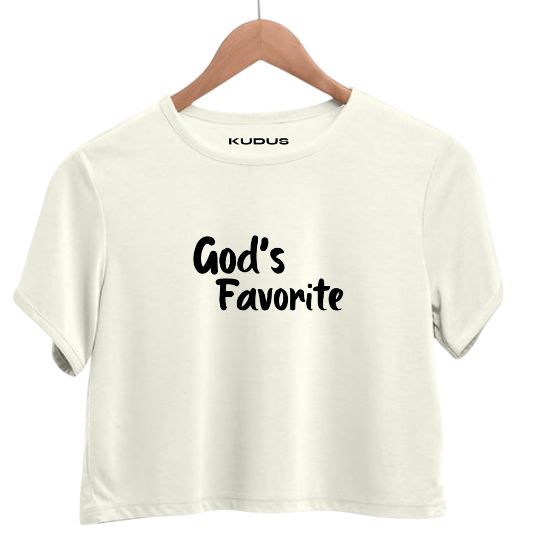 God's Favorite Crop Top