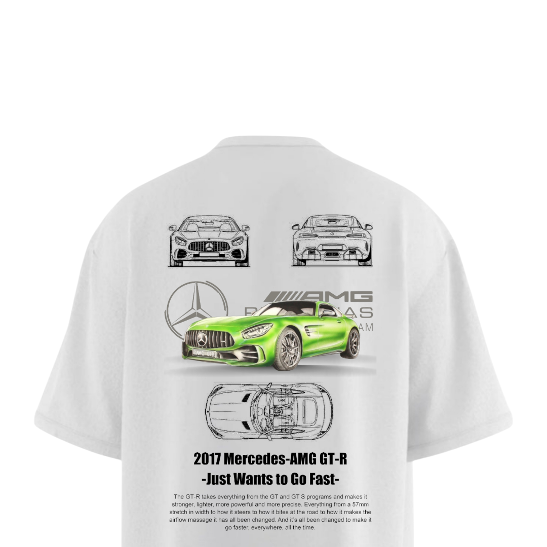 Merc AMG GT R Heavy Weight Oversized T-shirt