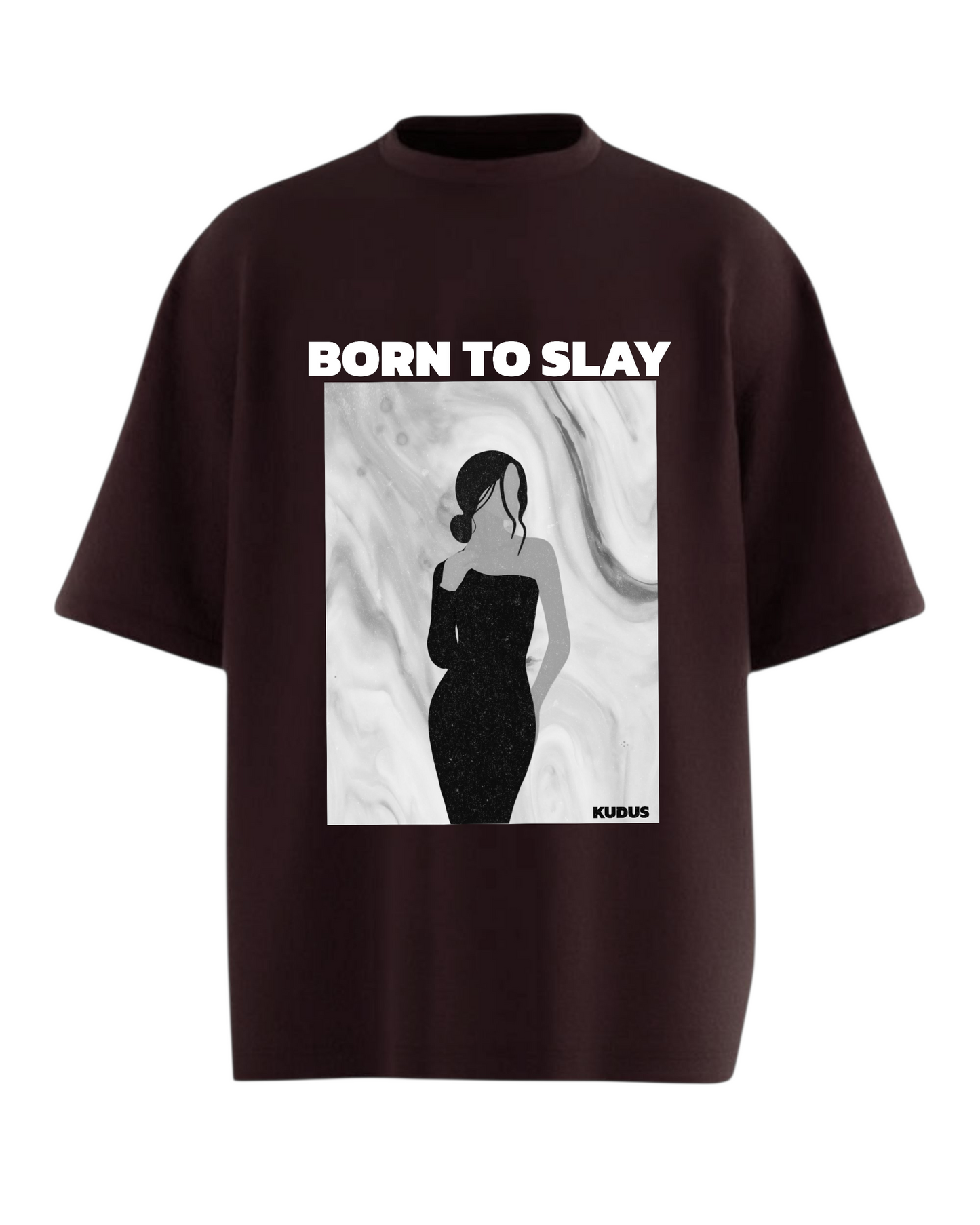 BORN TO SLAY Soft Oversized T-shirt