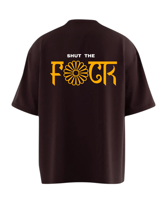 SHUT THE FUCK Soft Oversized T-shirt