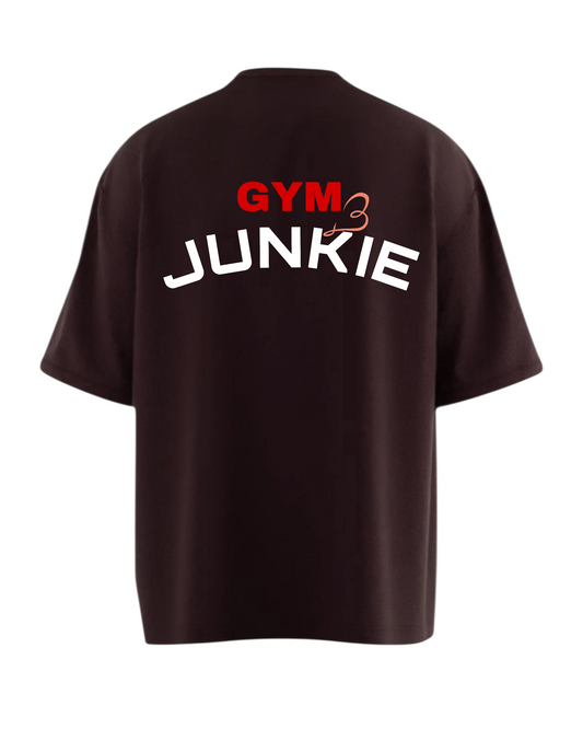 GYM JUNKIE Soft Oversized T-shirt