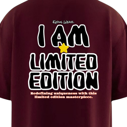 The Limited Edition Moody Maroon Oversized T-shirt