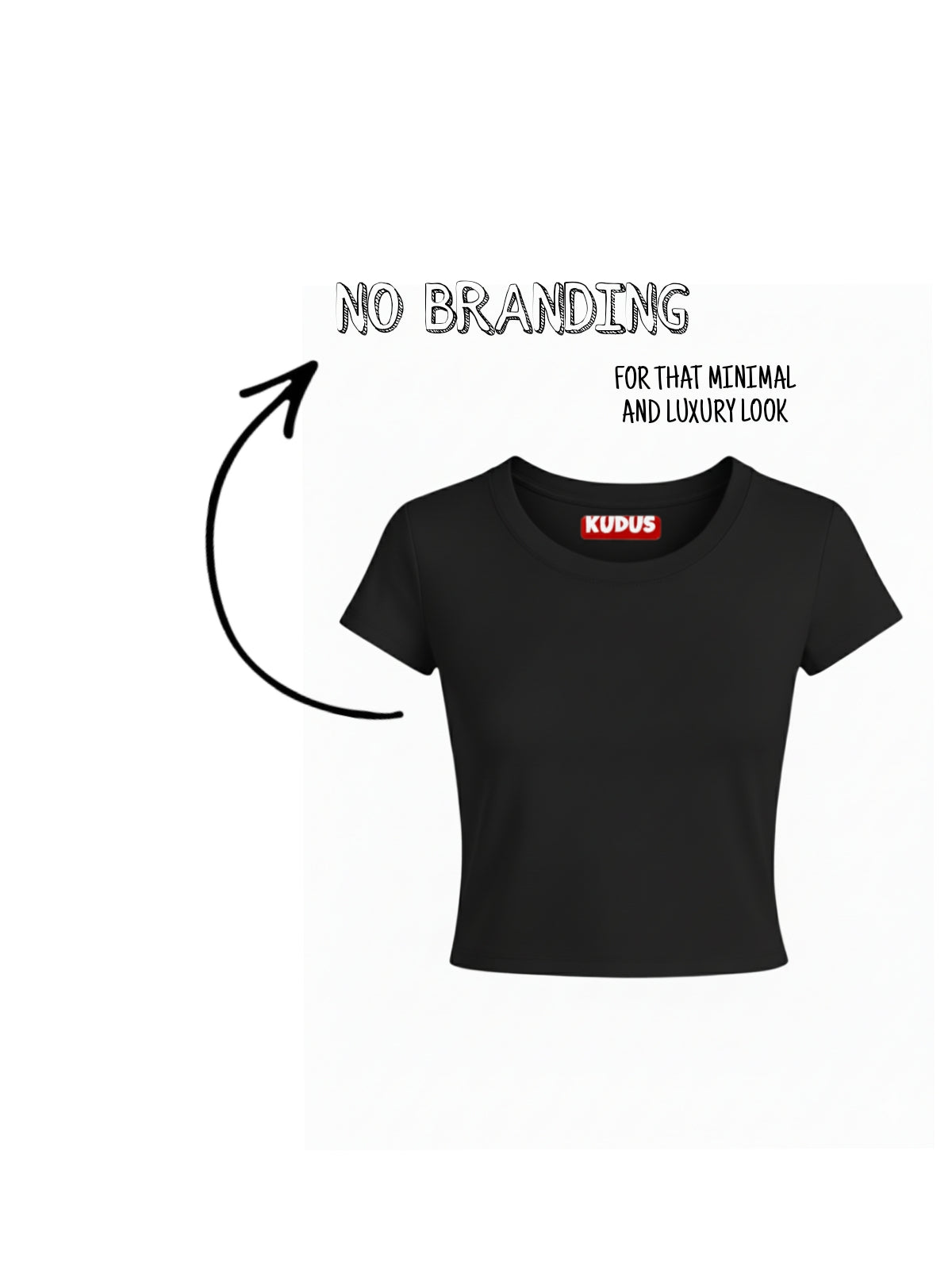 BASIC PLAIN SOLID EVERYDAY Baby Crop Top For Women