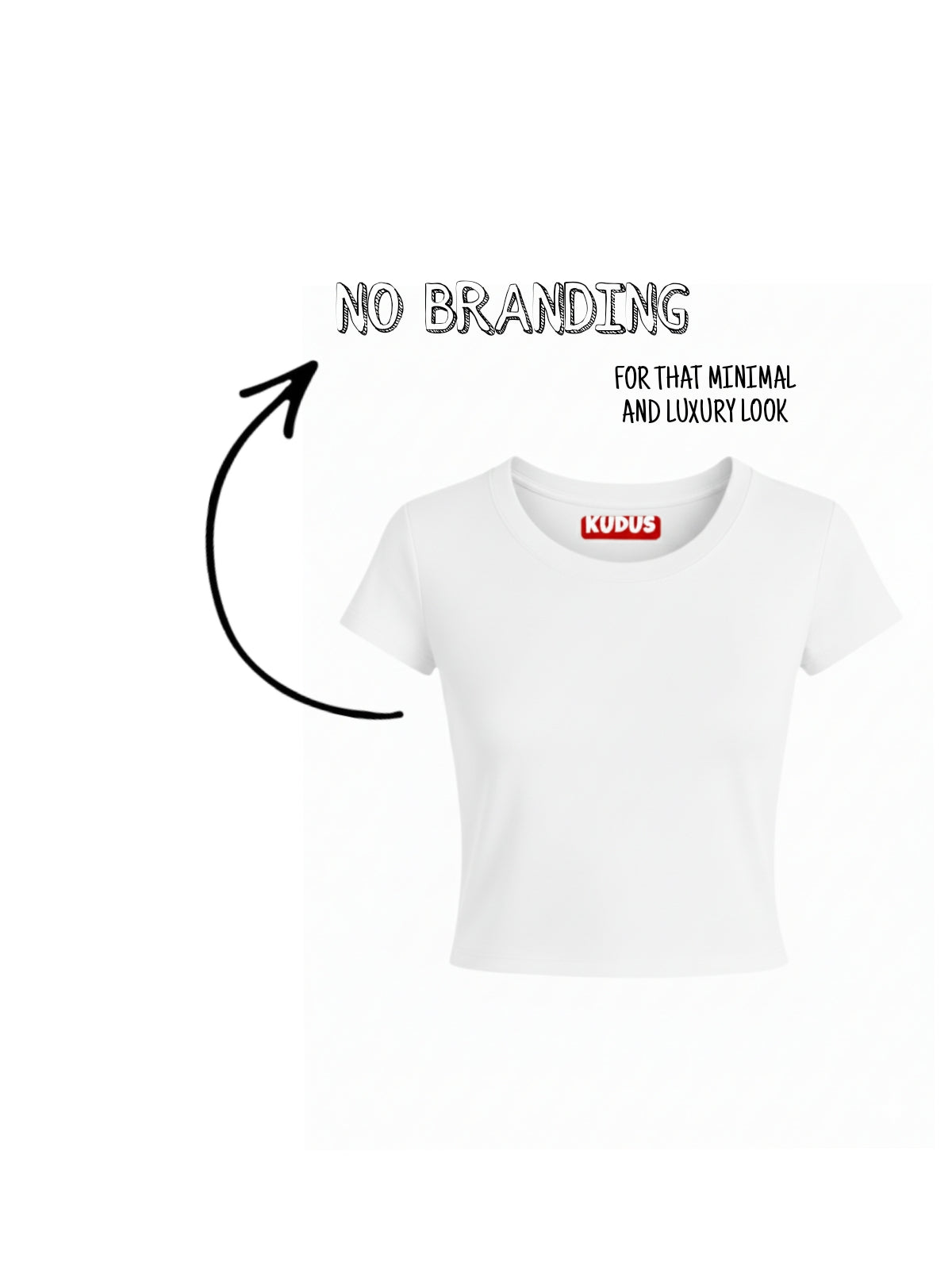 BASIC PLAIN SOLID EVERYDAY Baby Crop Top For Women