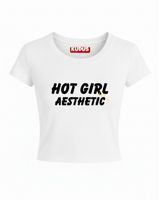 Hot Girl Aesthetic Baby Crop Top