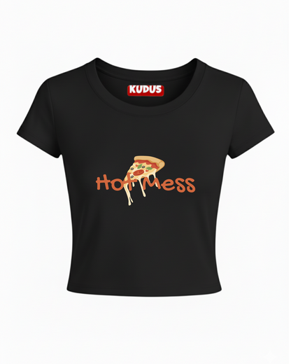 Hot Mess Baby Crop Top