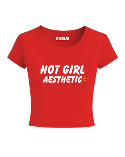 Hot Girl Aesthetic Baby Crop Top