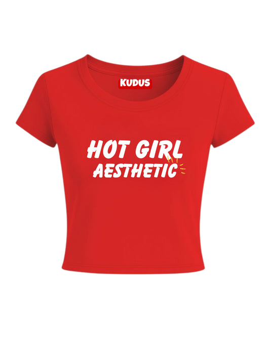 Hot Girl Aesthetic Baby Crop Top