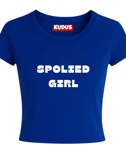 Spoiled Girl Baby Crop Top