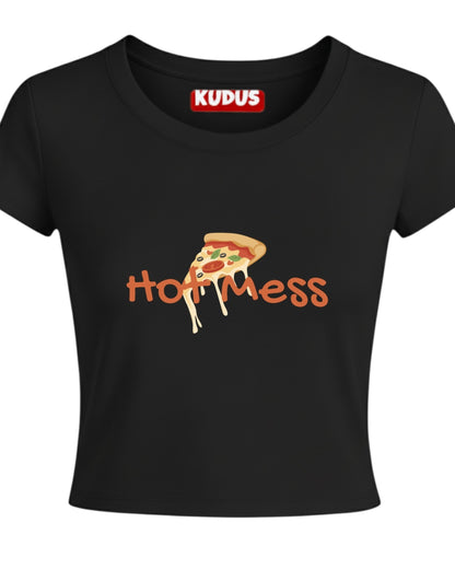 Hot Mess Baby Crop Top