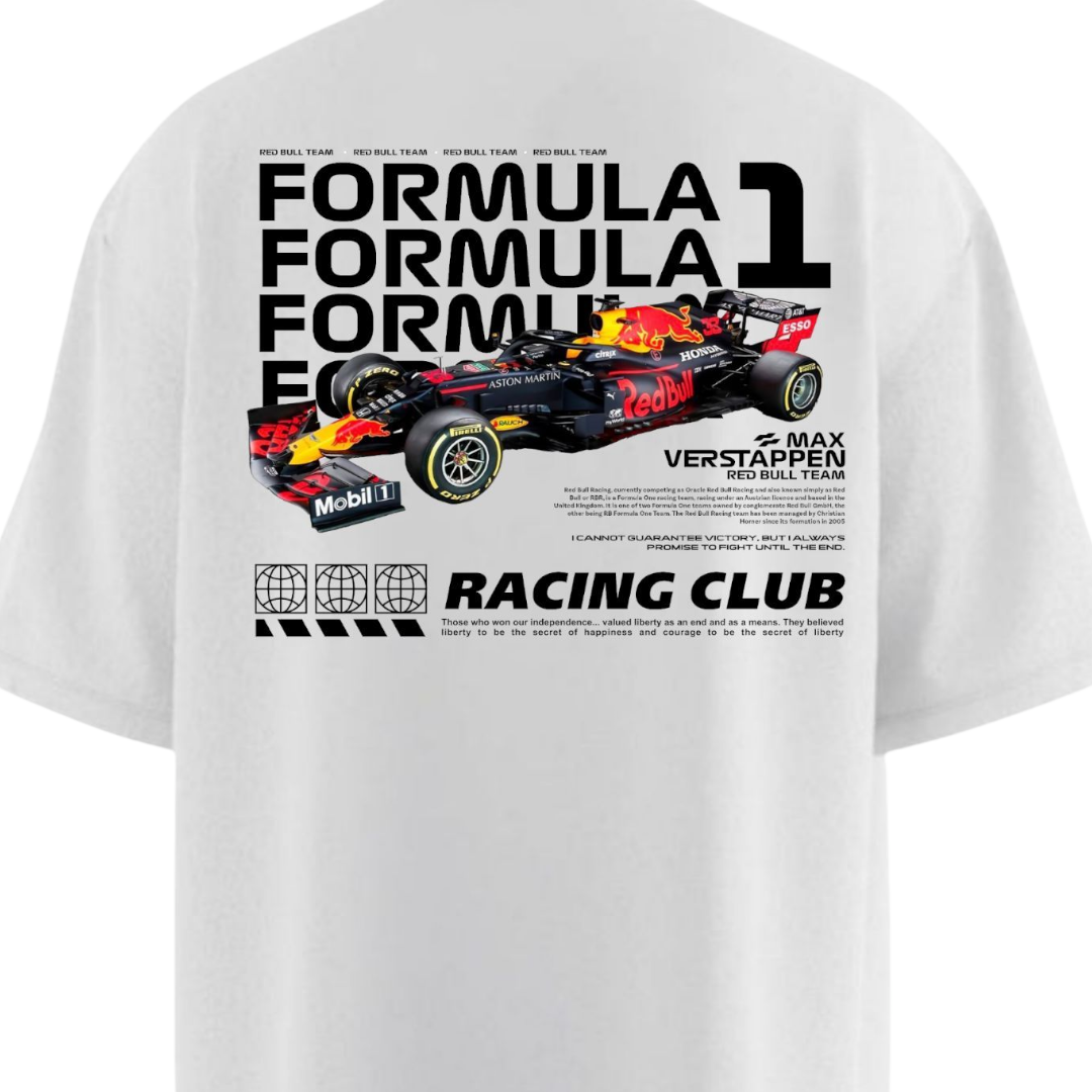 FORMULA 1 Heavy Weight Oversized T-shirt