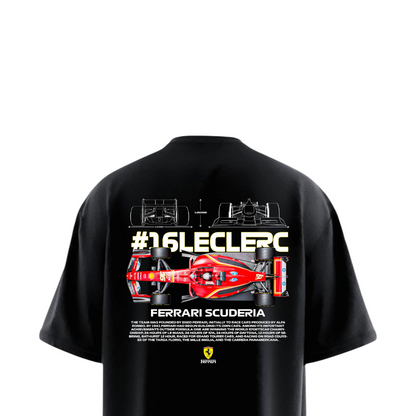 FERRARI SCUDERIA Heavy Weight Oversized T-shirt