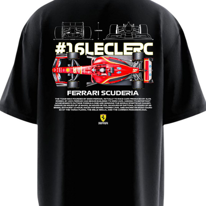 FERRARI SCUDERIA Heavy Weight Oversized T-shirt