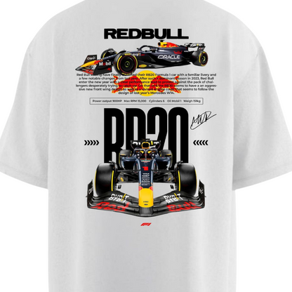 FORMULA 1 RB20 RACING Heavy Weight Oversized T-shirt