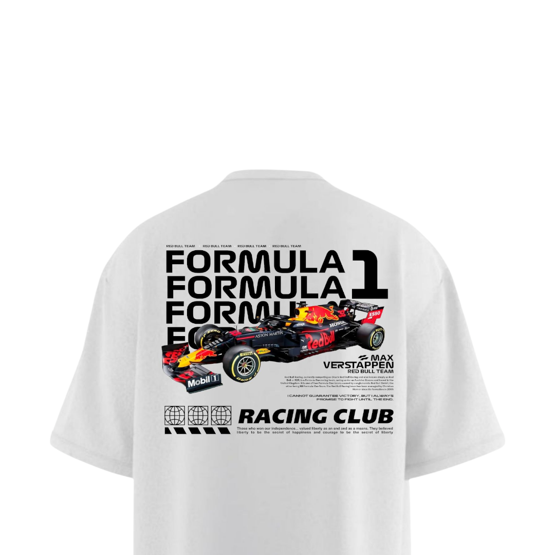 FORMULA 1 Heavy Weight Oversized T-shirt