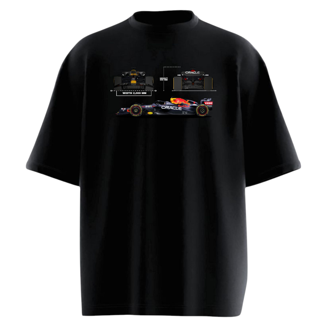 ORACLE RB RACING Heavy Weight Oversized T-shirt
