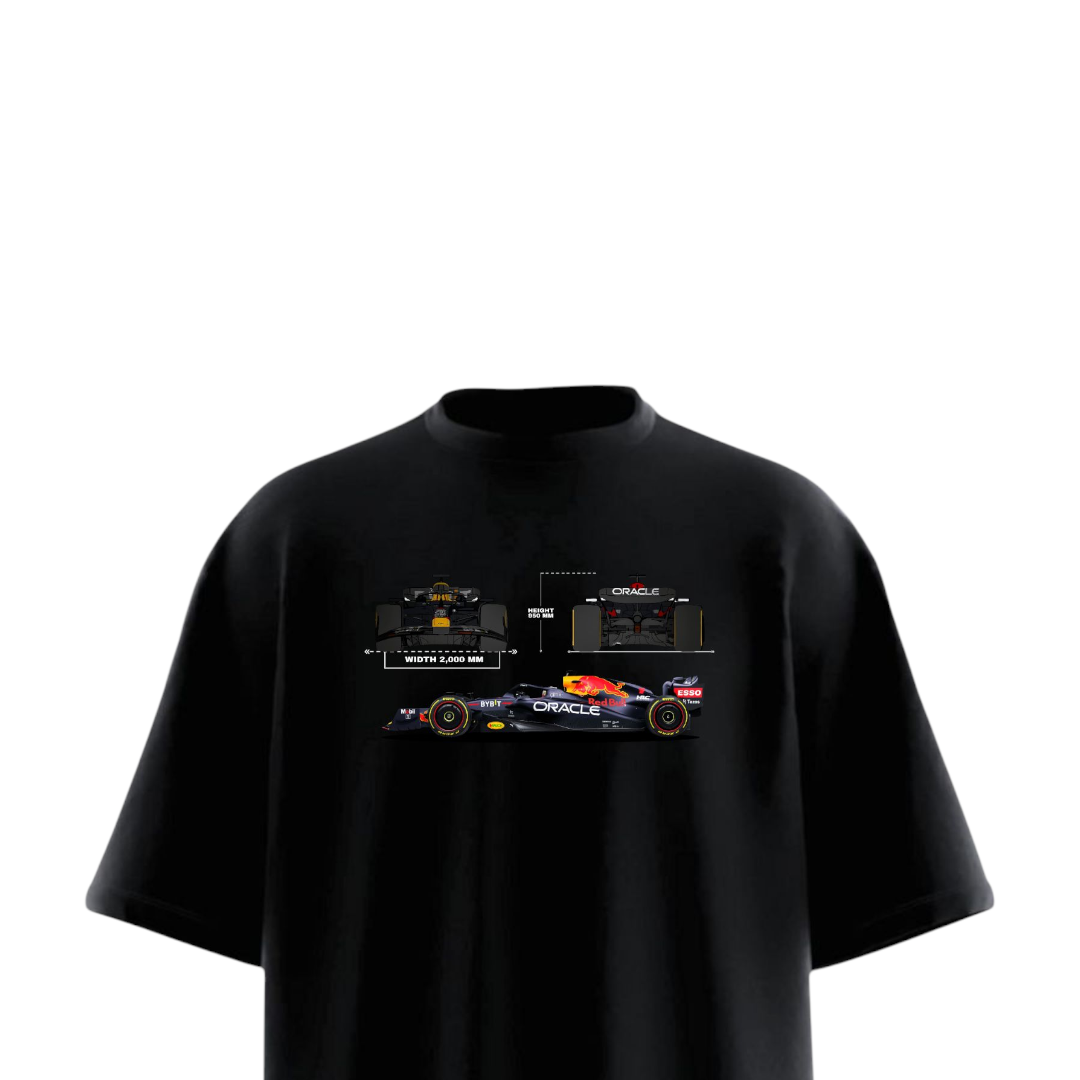 ORACLE RB RACING Heavy Weight Oversized T-shirt