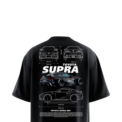 TOYOTA SUPRA A90 Heavy Weight Oversized T-shirt