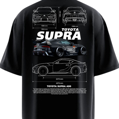 TOYOTA SUPRA A90 Heavy Weight Oversized T-shirt