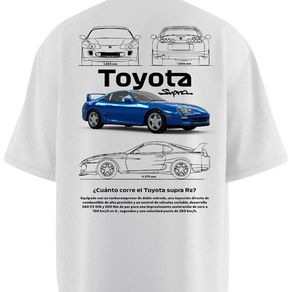 TOYOTA SUPRA Heavy Weight Oversized T-shirt