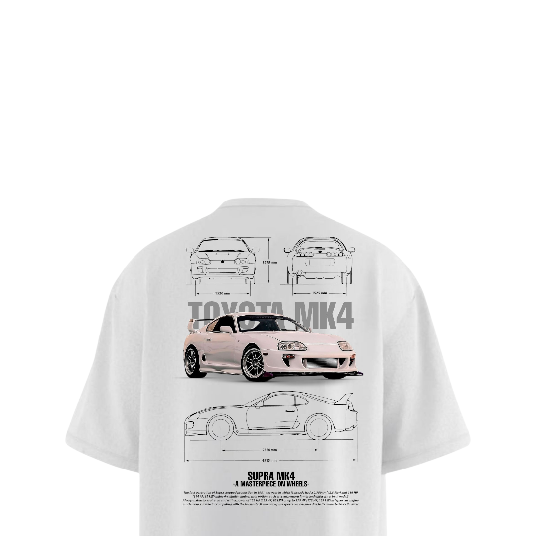TOYOTA MK4 Heavy Weight Oversized T-shirt