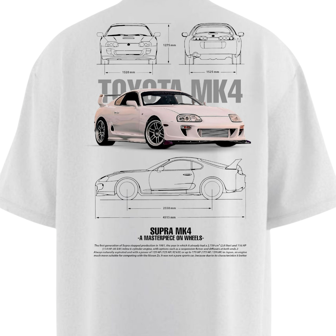 TOYOTA MK4 Heavy Weight Oversized T-shirt