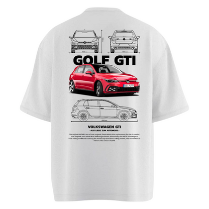 GOLF GTI VW Heavy Weight Oversized T-shirt