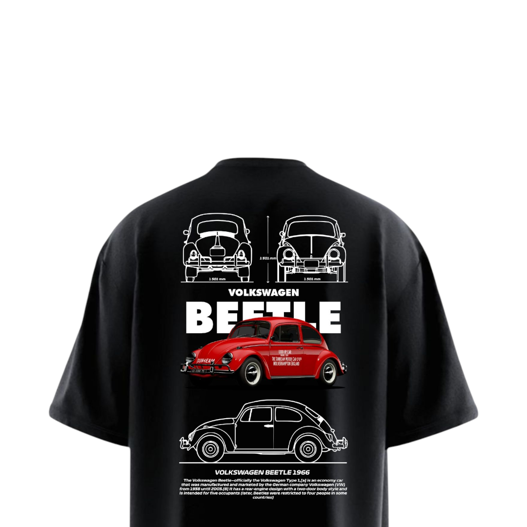 BEETLE VW Heavy Weight Oversized T-shirt