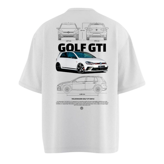 GOLF GTI VW Heavy Weight Oversized T-shirt