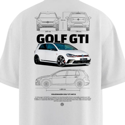 GOLF GTI VW Heavy Weight Oversized T-shirt