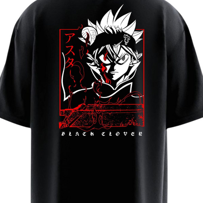 Black Clover Asta Oversized T-shirt